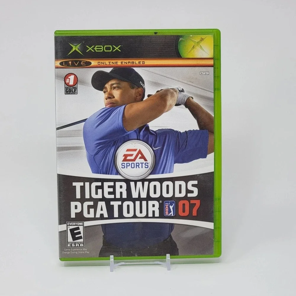 Tiger Woods PGA Tour 07 (Original Xbox) CIB COMPLETE & TESTED